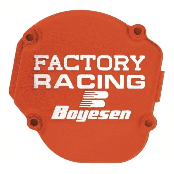 Couvercle de carter d&rsquo;allumage Boyesen Orange mat Ref : 127072 / 1073753