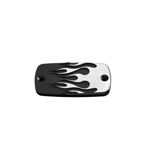 Couvercle maitre cylindre de frein Highway Hawk flame – Noir / GrisSUZUKI 1600 VZ 1600 MARAUDER – 2004 – 2007Ref : HIG0418 / 454-034