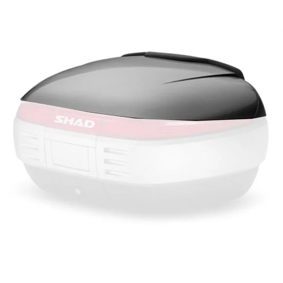 Couvercle Top case Shad Argent pour top case SH 50 Universel Ref : SHD1B50E05 / D1B50E05