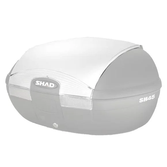 Couvercle Top case Shad Blanc pour SH45 Universel Ref : SHD1B45E08 / D1B45E08