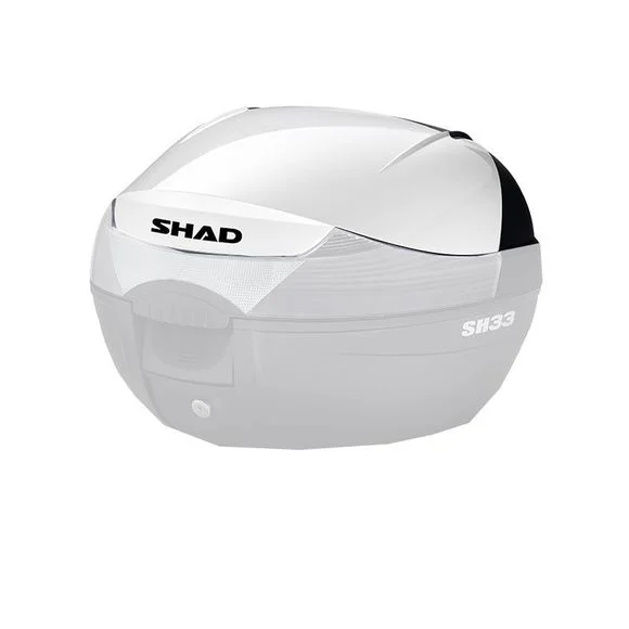 Couvercle Top case Shad Blanc pour Top case SH 33 Universel Ref : D1B33E808