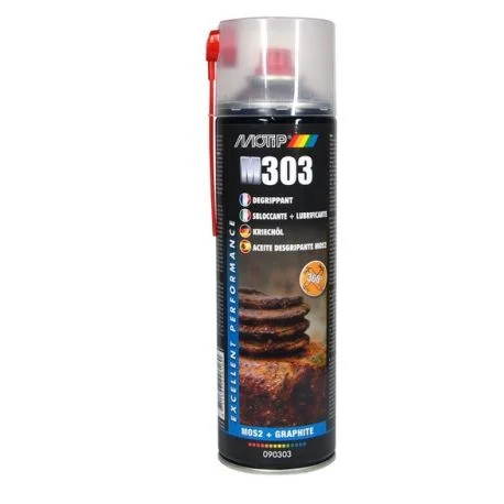 Degrippant moto MoS2 MOTIP spray 500ml