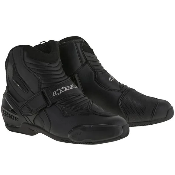 Demi-bottes Alpinestars SMX-1 R – Noir Ref : AP3086