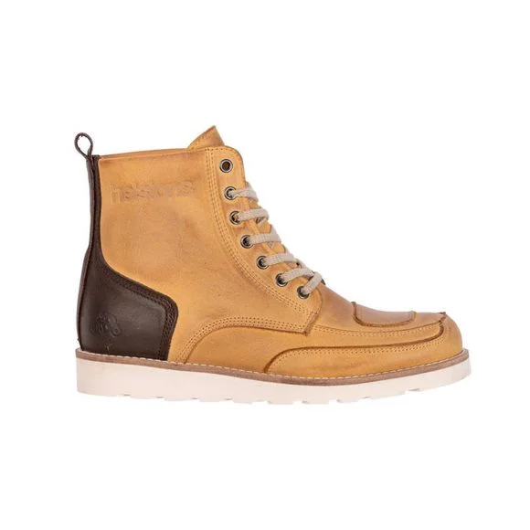 Demi-bottes Helstons FREEDOM CUIR ANILINE CIRE – Marron Ref : HS0806