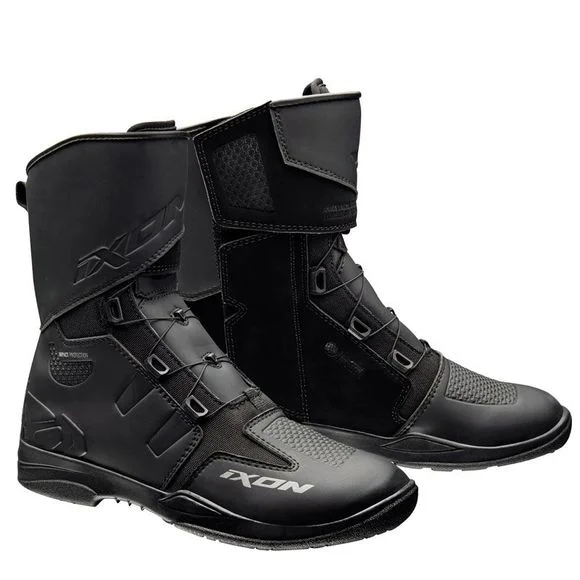 Demi-bottes Ixon KASSIUS – Noir / Blanc Ref : IX1450