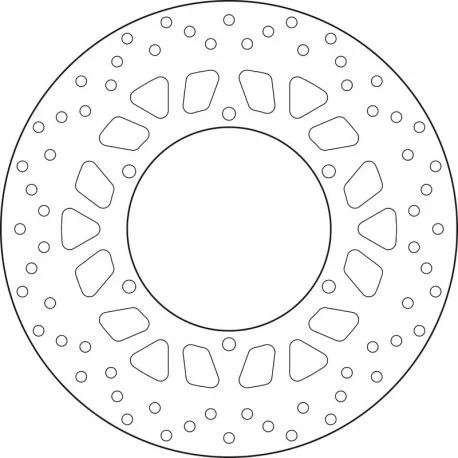 Disque de frein BREMBO Oro 68B407L1