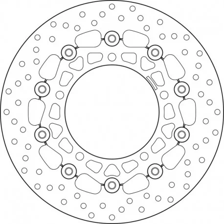 Disque de frein BREMBO Oro flottant 78B40829