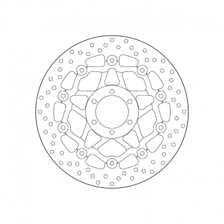 Disque de frein BREMBO Oro flottant 78B408A2
