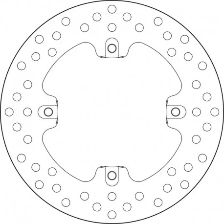 Disque de frein moto BREMBO ORO 68B407J2
