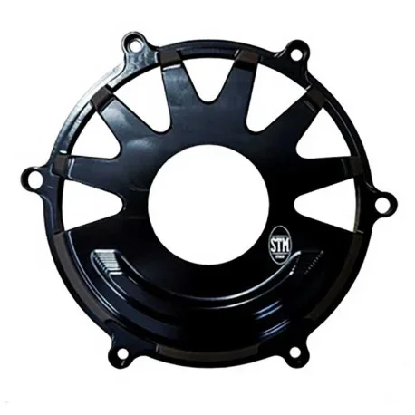 DRY CLUTCH COVER FOR PANIGALE V4 – BLACK
