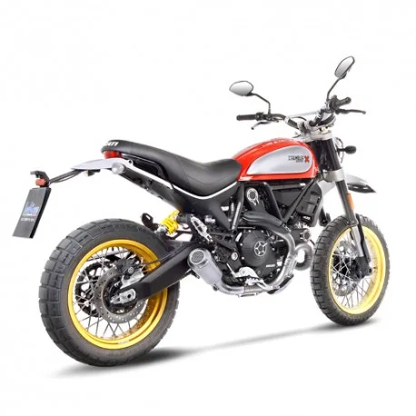 Echappement LEOVINCE LV-10 DUCATI 800 SCRAMBLER Desert Sled 2017-2020