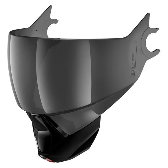 Ecran casque Shark SMOKE AR / AB – MENTONNIERE BRILLANTE – EVOJET – Noir Ref : SH1632