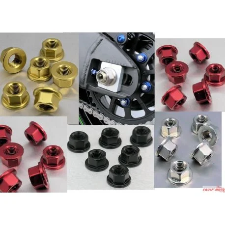 ECROU DE COURONNE 6 pieces M10