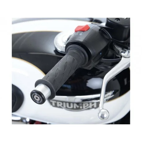 embouts de guidon noir R&G Racing TRIUMPH 1200 SCRAMBLER 2019-2024