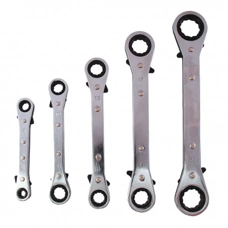 ensemble de 5 cles a cliquet