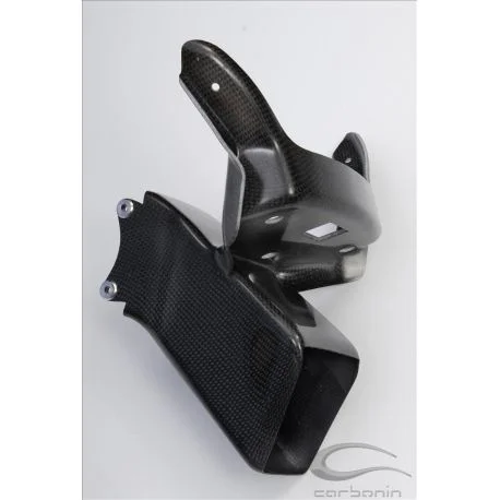 Entree d’air racing avec support intrumentation carbone YAMAHA YZF-R6 2006-2007