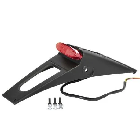 Extension de garde-boue arriere POLISPORT RSP LED 2.0 avec feu homologue