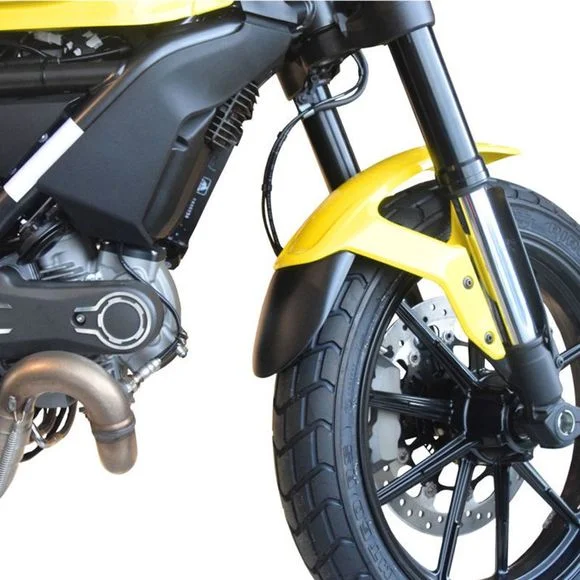 Extension de garde-boue Puig avant – NoirDUCATI 800 SCRAMBLER 800 ICON – 2015 – 2025Ref : PUI0478 / 9023N