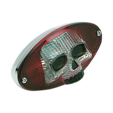 Feu arrere chrome SKULL LEDS