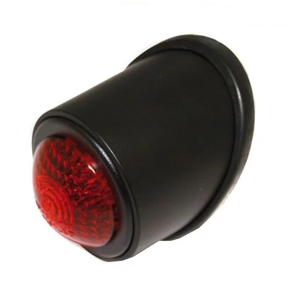 Feux arrière Brazoline School Rond noir à Led Universel – Noir Ref : 20106