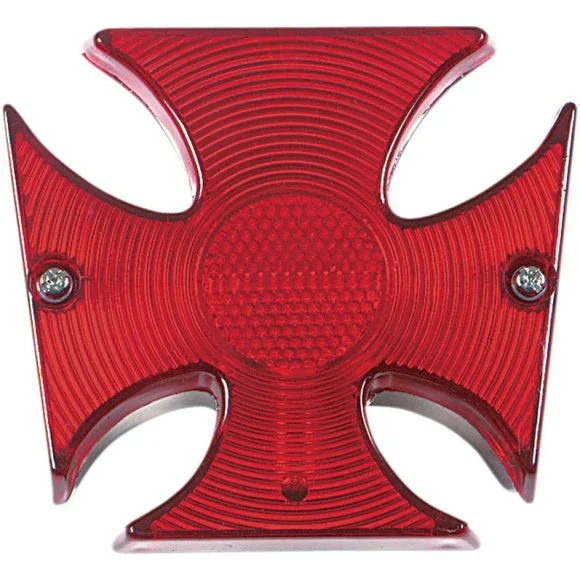 Feux arrière Drag Specialties Universel Croix de malte Universel – Gris Ref : DRG0112 / DS272375