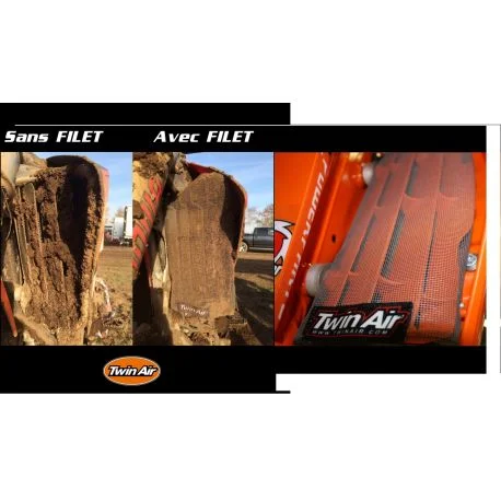 Filets de protection de radiateur KAWASAKI KX85