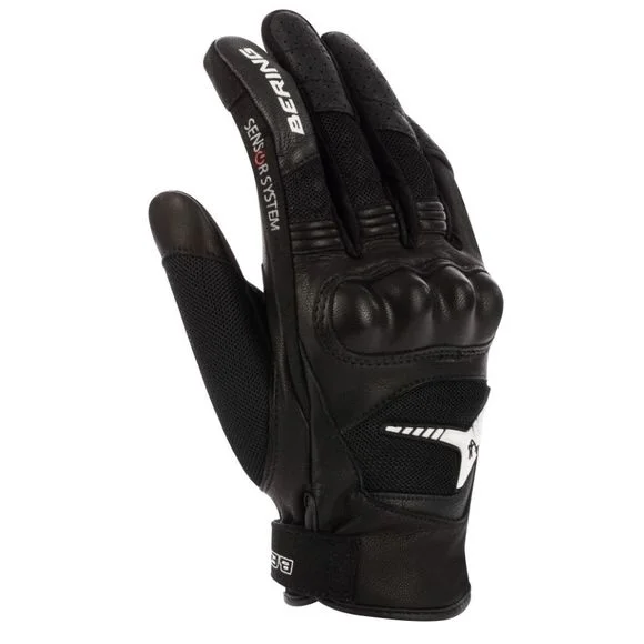 Gants Bering LADY KELLY – Noir / Blanc Ref : BR1480-C143