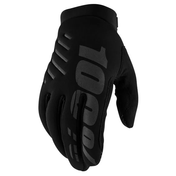 Gants cross 100% BRISKER NOIR 2024 – Noir Ref : CE1302
