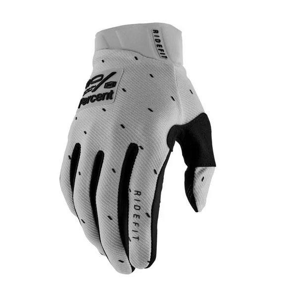 Gants cross 100% RIDEFIT – SLASHER 2023 – Gris Ref : CE1236