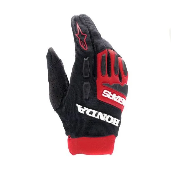 Gants cross Alpinestars HONDA FULL BORE 2024 – Rouge / Noir Ref : AP3163