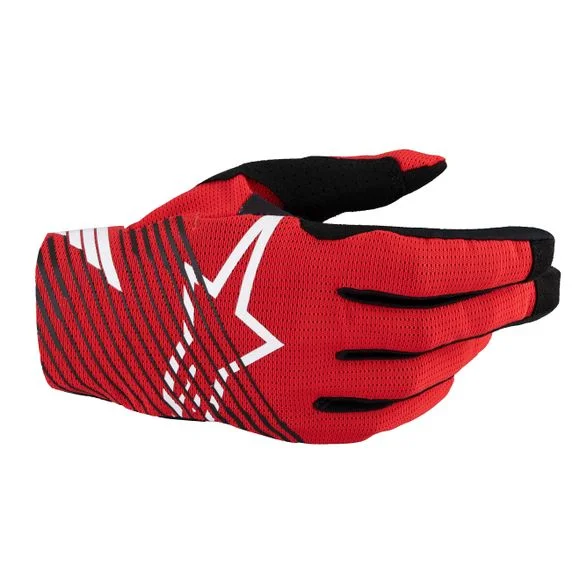 Gants cross Alpinestars RADAR PRO 2025 – Rouge / Noir Ref : AP3507