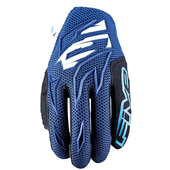 Gants cross Five MXF3 – BLUE/WHITE 2022 2023 – Bleu / Blanc Ref : FV0341