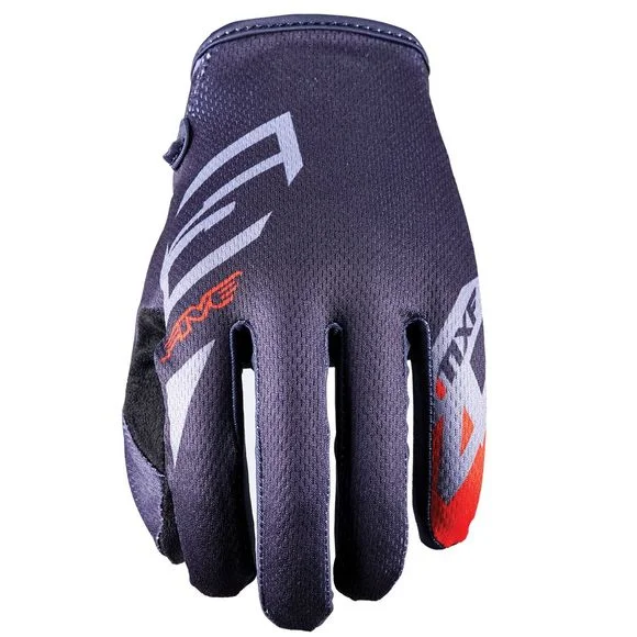 Gants cross Five MXF4 – SCRUB GREY/FLUO RED 2023 – Gris / Rouge Ref : FV0330