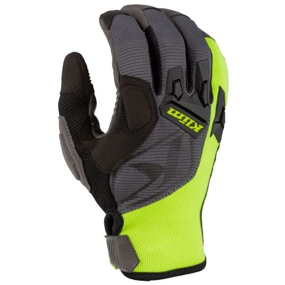 Gants cross KLIM IMPACT HI-VIS 2023 – Jaune / Noir Ref : KLI0263