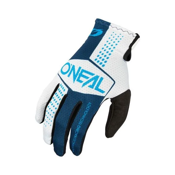 Gants cross O’Neal MATRIX – SPLIT 2025 – Blanc / Bleu Ref : OL2012