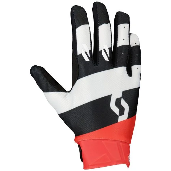 Gants cross Scott EVO RACE 2024 – Blanc / Rouge Ref : SCO1492