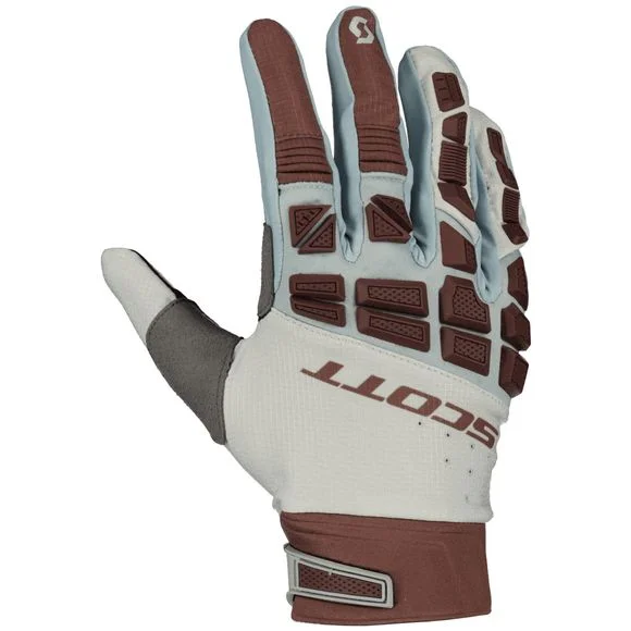 Gants cross Scott X-PLORE PRO 2024 – Gris / Marron Ref : SCO1467
