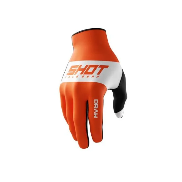 Gants cross Shot DRAW – SKY 2025 – Orange Ref : SO2613
