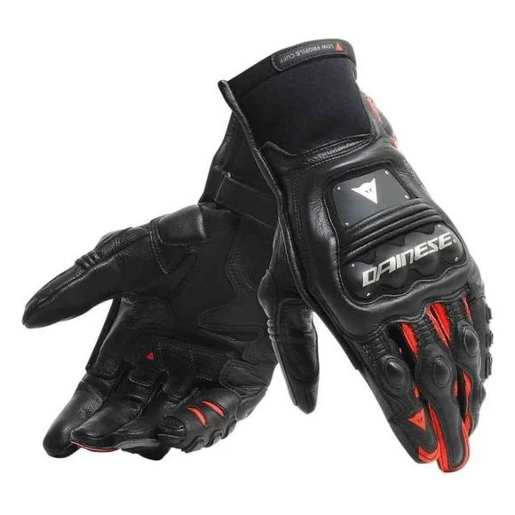 Gants Dainese STEEL PRO IN – Noir / Rouge Ref : DN1543