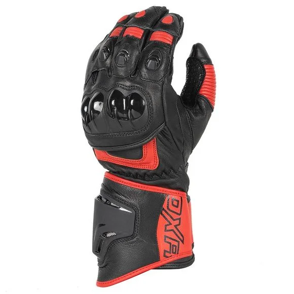 Gants DXR BORGATTI – Noir / Rouge Ref : DXR0370