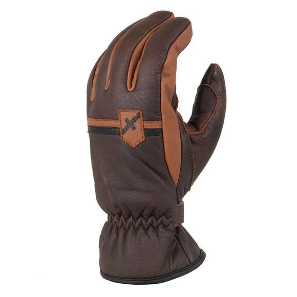 Gants DXR STRIPE – Marron / Marron Ref : DXR0134