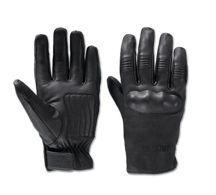 Gants en cuir imperméables pour hommes Harley-Davidson® authentiques – Harley Black 97116-24VM