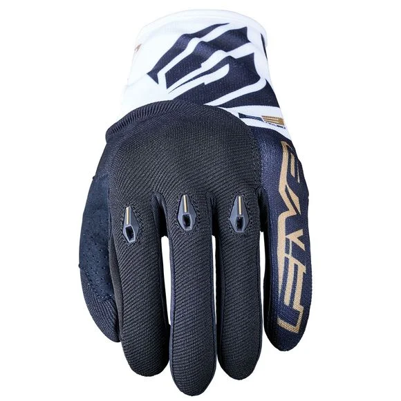 Gants Enduro Five E3 EVO 2023 – Blanc / Noir Ref : FV0318