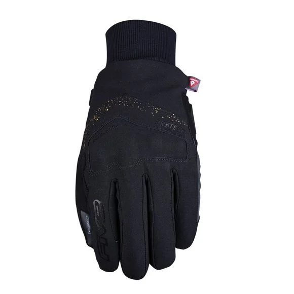 Gants Five WFX DISTRICT WATERPROOF WOMAN – Noir / Jaune Ref : FV0424