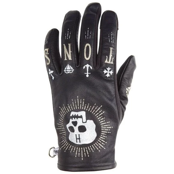 Gants Helstons GRAFIC SKULL AIR – Noir Ref : HS0884