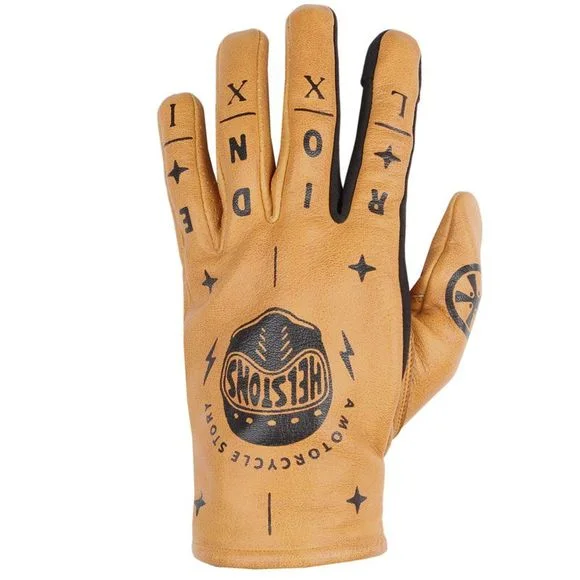 Gants Helstons KUSTOM HELMET – Jaune Ref : HS0870