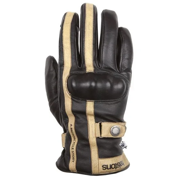 Gants Helstons TINTA WINTER LADY – Noir / Beige Ref : HS0936