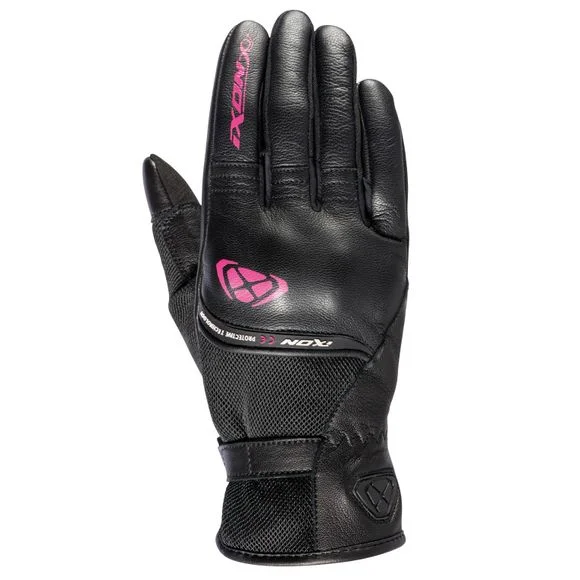 Gants Ixon RS SHINE 2 – Noir / Rose Ref : IX1133