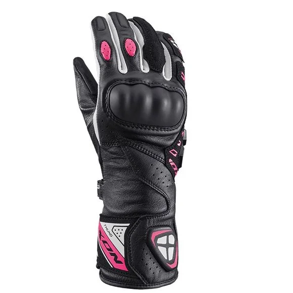Gants Ixon THUND LADY – Noir / Rose Ref : IX1995