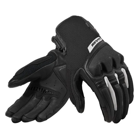Gants Rev it DUTY FEMME – Noir / Blanc Ref : RI1271